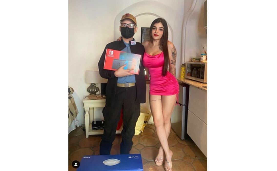 Karely se reunió con Sebastián, joven que enfrenta al cáncer. Foto: tomada de Instagram karelyruiz