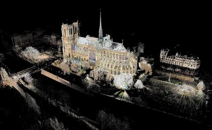 El modelo 3D más exacto de Notre Dame espera en EU