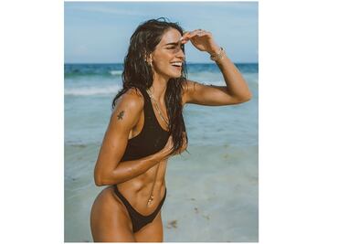 Bárbara de Regil bromea y compara su cuerpo con el de Tarzán