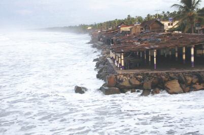Posible, la llegada de tsunamis a costas del país