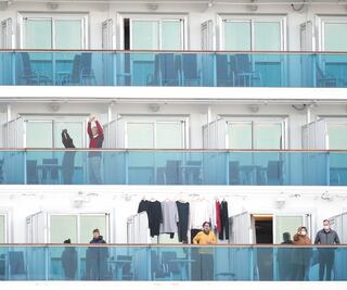 Argentino da positivo por coronavirus en crucero