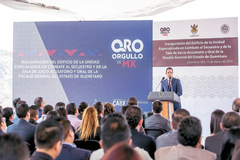 El mandatario Francisco Domínguez Servién destacó la colaboración de la fiscalía con los diferentes órdenes de gobierno en la aplicación de la justicia.