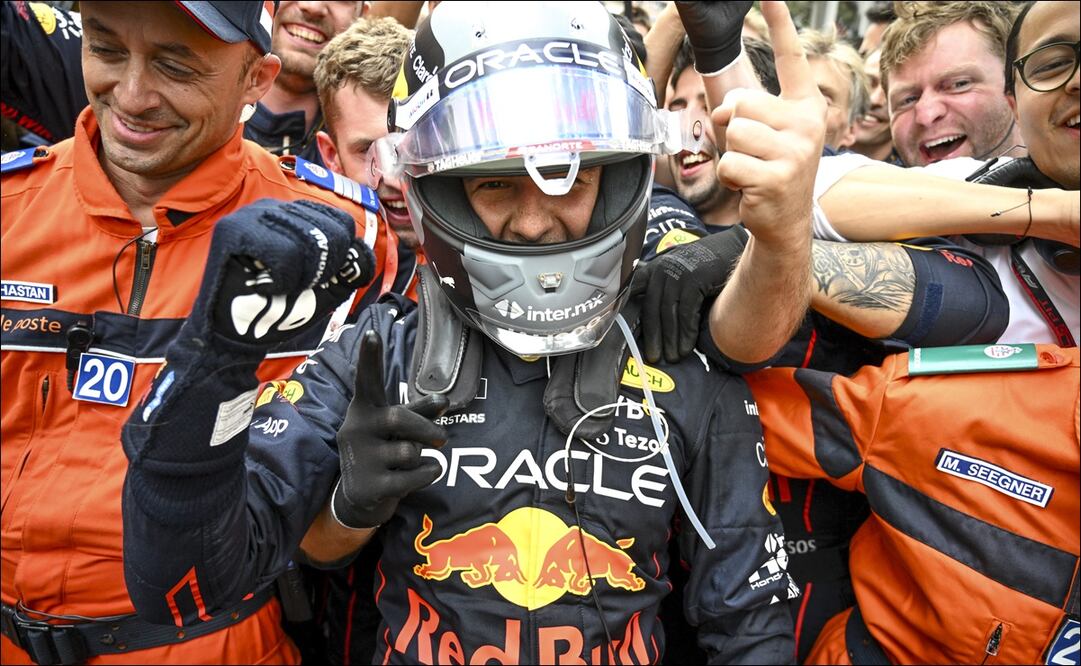CHECO PÉREZ SUMA TRES VICTORIAS EN LA FÓRMULA 1 - FOTO: EFE
