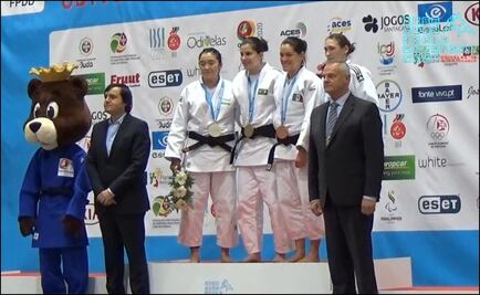 Bronce para Lenia Ruvalcaba en Mundial de Judo IBSA
