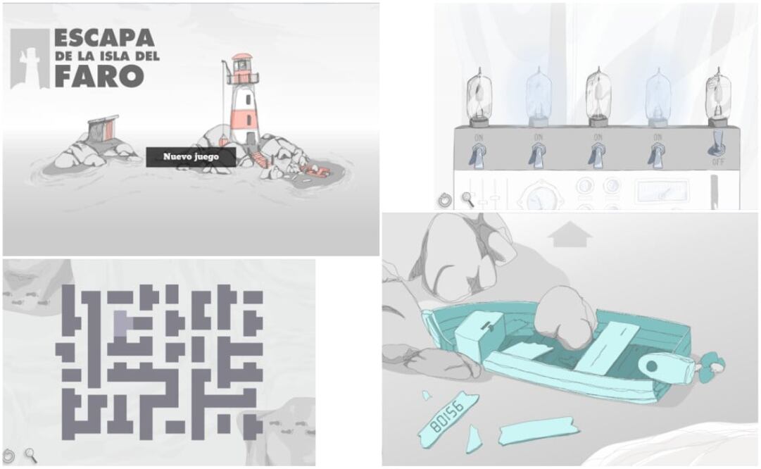 Aunque breve, Escapa de la Isla del Faro es una aplicación que reta a nuestro intelecto con acertijos que parecen difíciles