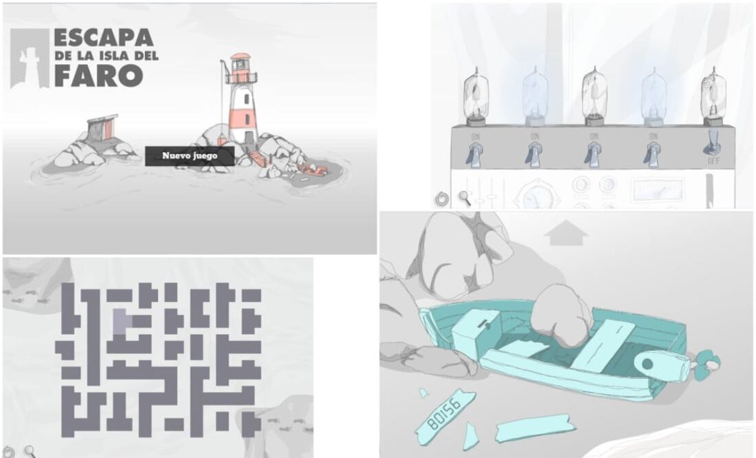 Aunque breve, Escapa de la Isla del Faro es una aplicación que reta a nuestro intelecto con acertijos que parecen difíciles