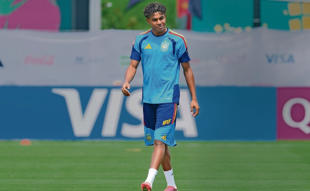 Lamine, listo para jugar más minutos. Foto: Juan Carlos Cubeyro / IMAGO7