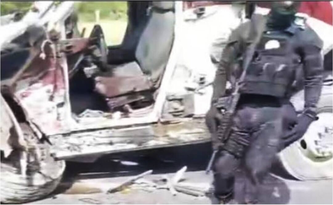 Balacera en Reynosa, Tamaulipas. Foto: Especial