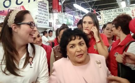 Carmen Salinas apoya a candidata a Constituyente