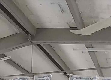 Riesgo de derrumbe en escuela de Yucatán; techos de salones, bodega y biblioteca están a punto de colapsar