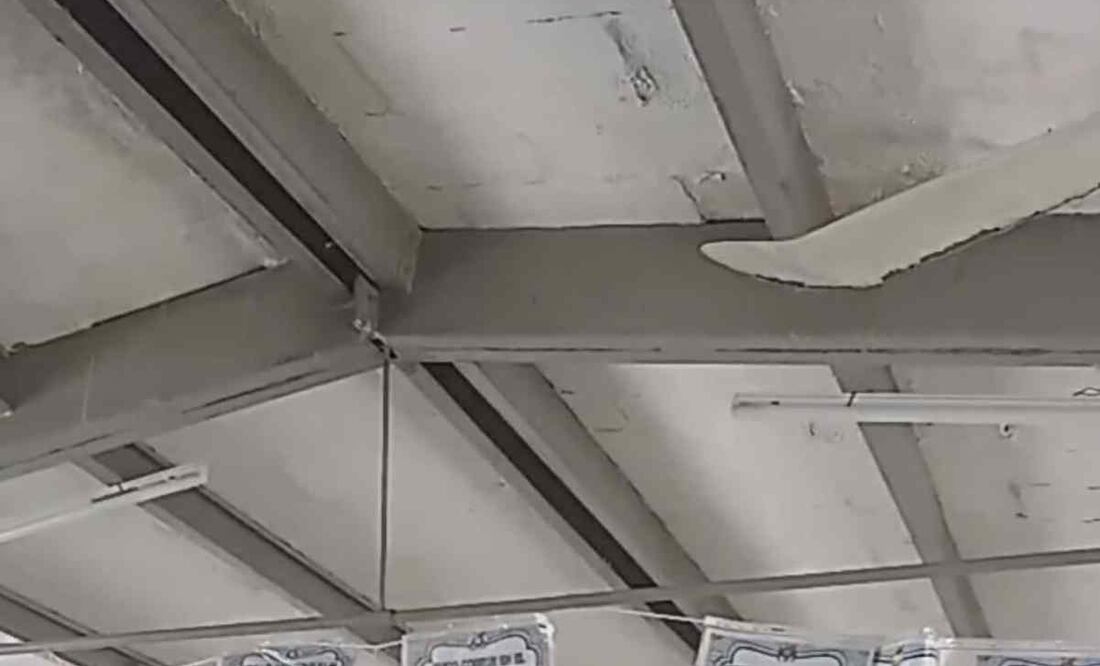 "Es urgente que los techos sean reparados antes de que inicie el próximo ciclo escolar", enfatizó la directora. Foto: Especial