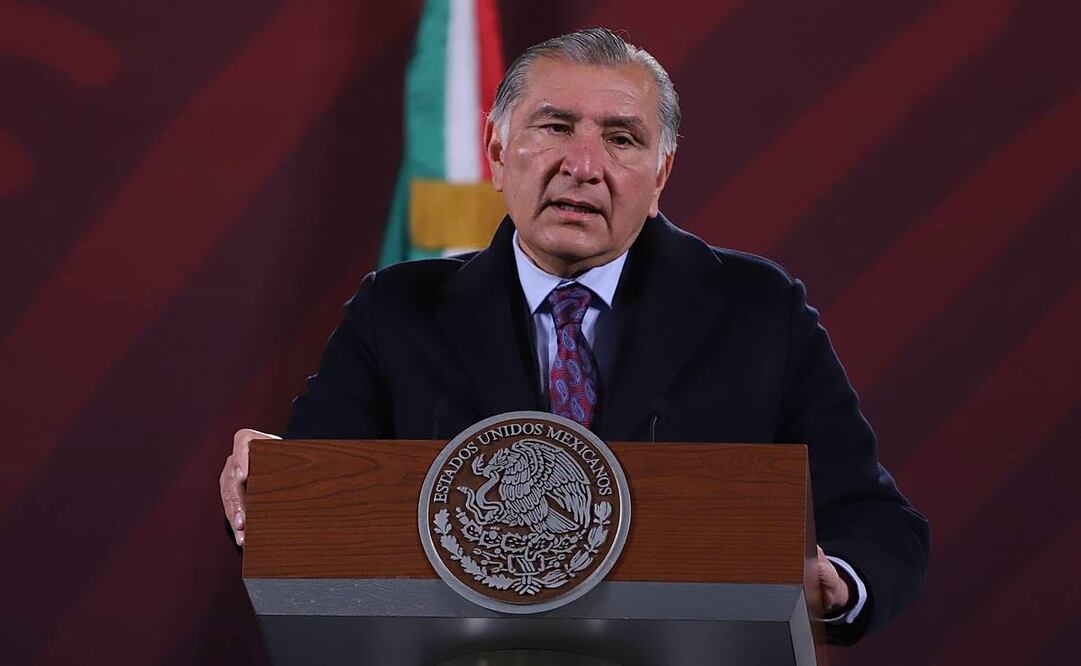 Elsecretario de Gobernación, Adán Augusto López. Foto: Berenice Fregoso/ El Universal