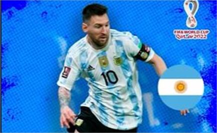 Usuario en redes rediseña la estampa de Messi para el álbum del Mundial de Qatar