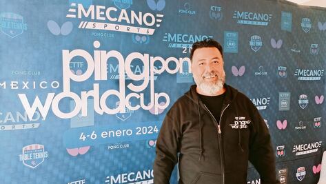 Micky Huidobro, de hacer música a organizar la Copa del Mundo de Ping Pong