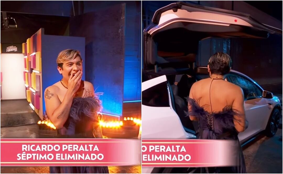 Ricardo Peralta se convierte en el séptimo eliminado de "La casa de los famosos".
Fotos: Instagram