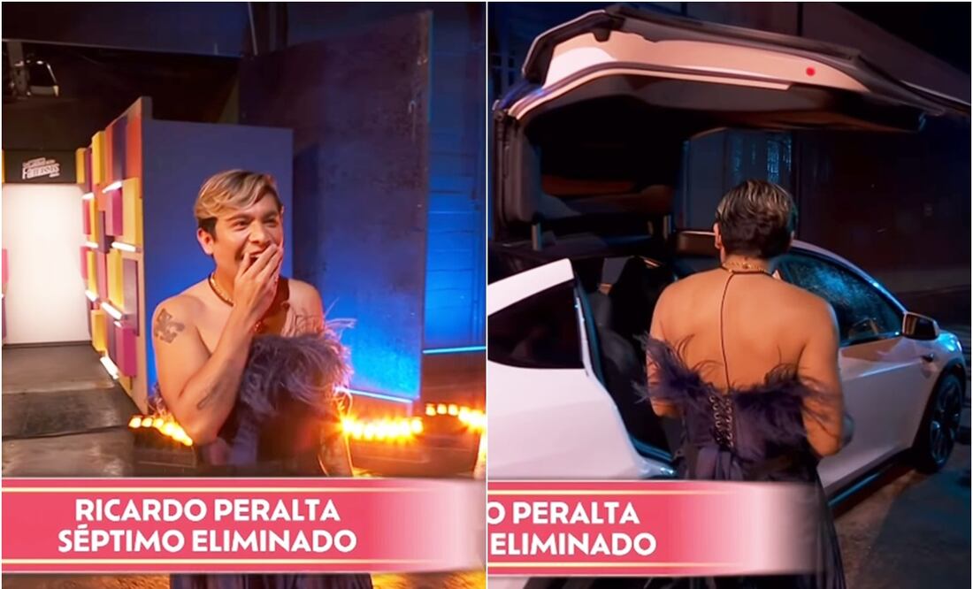 Ricardo Peralta se convierte en el séptimo eliminado de "La casa de los famosos".
Fotos: Instagram