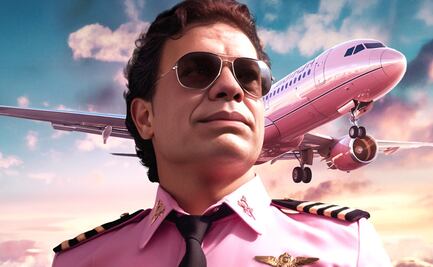 ¡Para ir al Noa Noa! Aerolínea mexicana dedica avión a Juan Gabriel y así luce