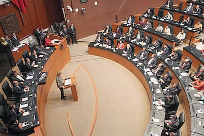 Alista Senado ruta para SRE y la relación con Trump