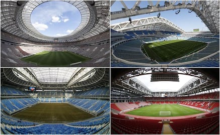 Conoce los 12 estadios del Mundial Rusia 2018