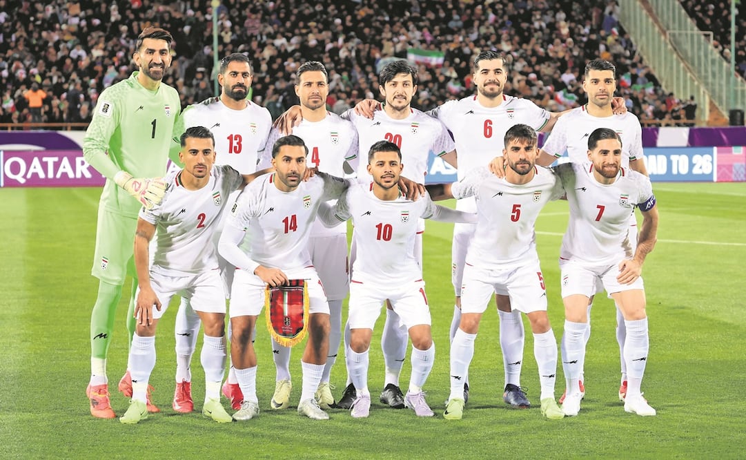 Selección de Irán podría bajarse de la Copa del Mundo 2026. FOTO: AFP