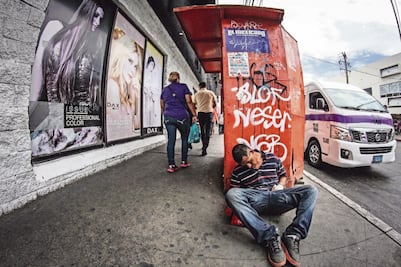 A 45 grados y sin dónde guarecerse 