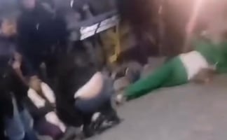 Conductor embiste peregrinación y se da a la fuga en Hidalgo, Nuevo León; reportan ocho lesionados