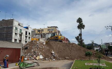 Siguen labores de rescate en edificio de Iztapalapa tras sismo
