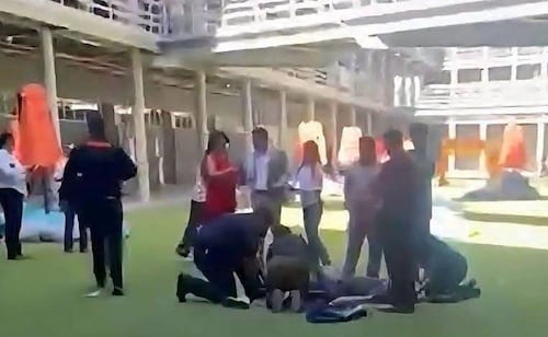 Cae alumno de un tercer piso en universidad de Tamaulipas; autoridades investigan si se trató de un accidente