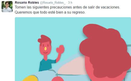 Robles da recomendaciones a vacacionistas