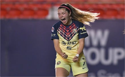 Katty Martínez se luce con un doblete en el triunfo de América Femenil