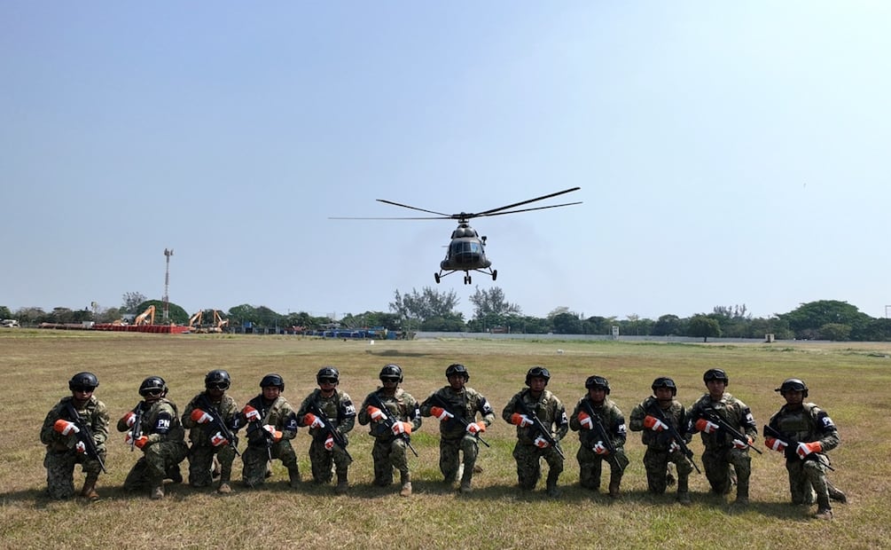 Fue en el polígono naval de Base de Las Bajadas en el puerto de Veracruz. Foto: Semar