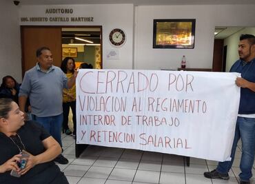 Trabajadores cierran sede de PRD CDMX; acusan falta de pago