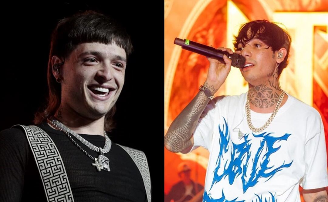 Peso Pluma ofreció su primer concierto en la CDMX y contó con Natanael Cano como invitado especial. Foto: Gabriel Pano / EL UNIVERSAL / Instagram