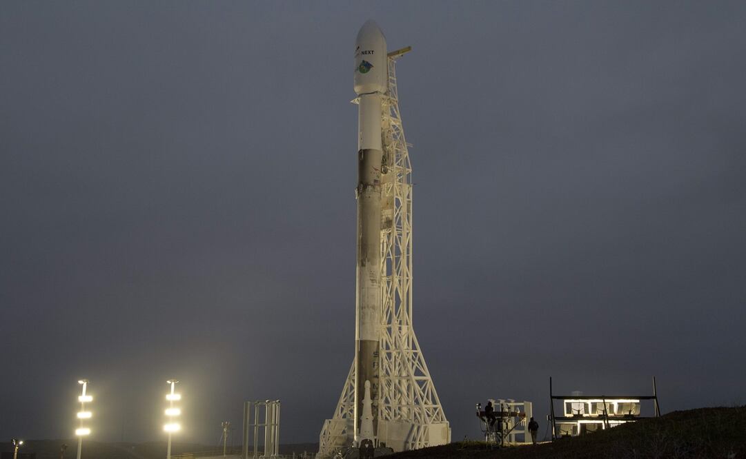 Fotorafía de archivo del Falcon 9. Foto: AFP / NASA / Bill Ingalls, archivo