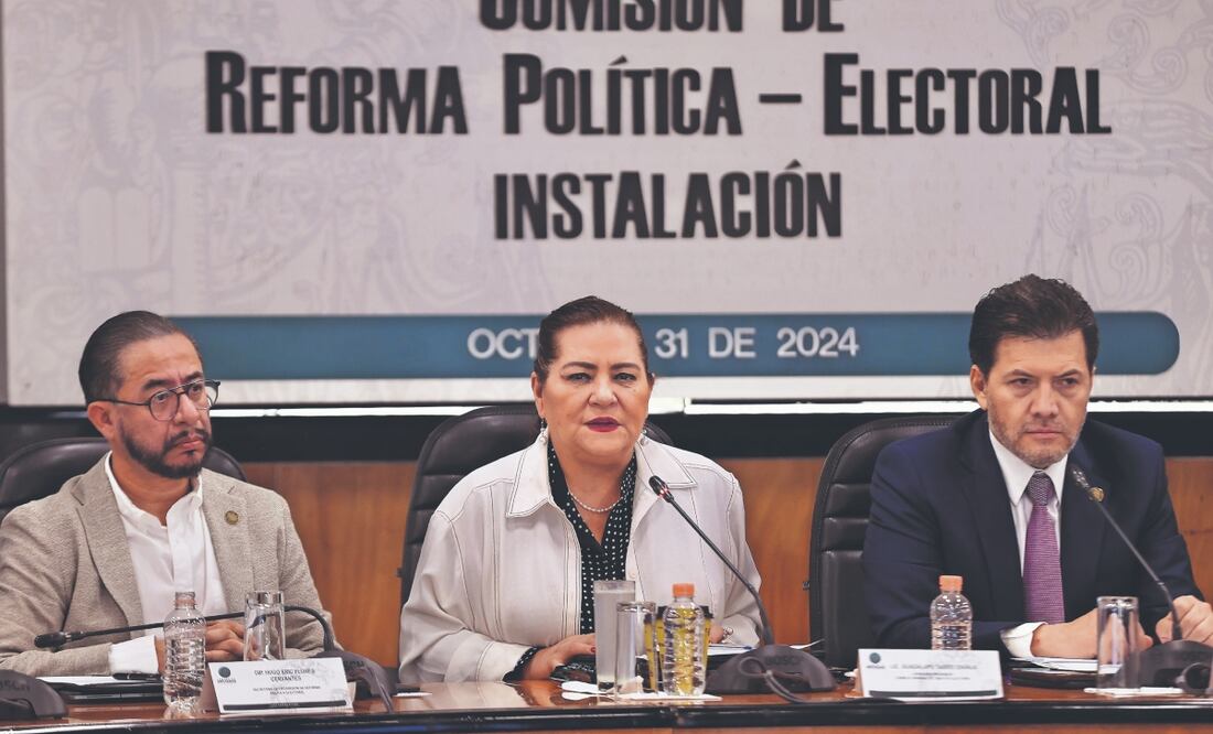 La consejera presidenta del INE, Guadalupe Taddei, señaló que trabajan en el presupuesto para 2025. Foto: de BERENICE FREGOSO. EL UNIVERSAL