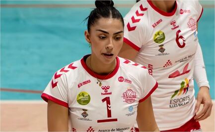 La voleibolista mexicana Ivone Martínez gana el Juego de Estrellas en España; fue capitana de su equipo