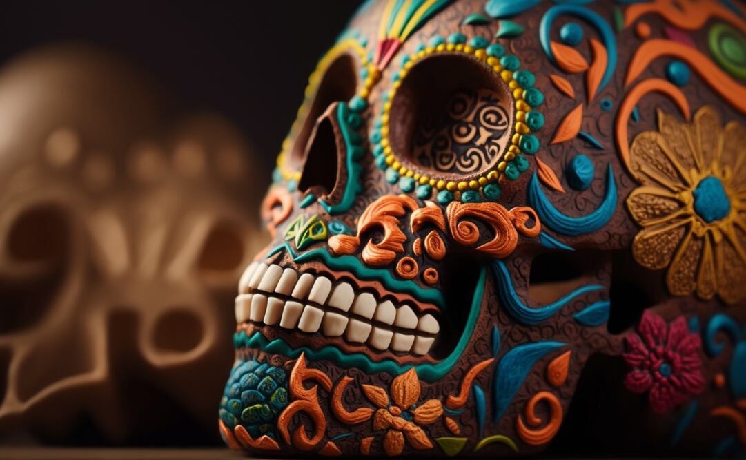 Calavera Art Experience: Vive la historia y simbolismo del cráneo en México. Imagen: Freepik