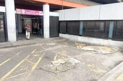 En el abandono, la terminal Pantitlán