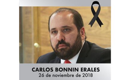 Inai y SCJN lamentan el deceso del comisionado Carlos Alberto Bonnin Erales