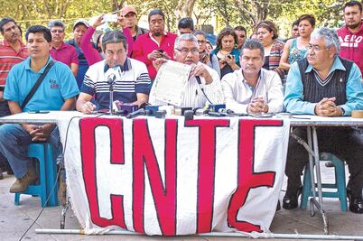 Alista CNTE boicot ante evaluación de fin de semana