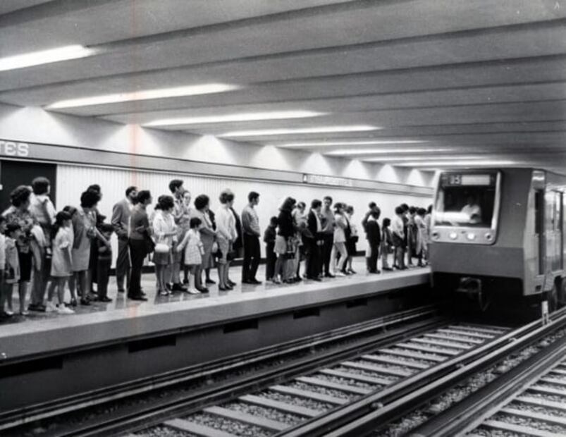 Con edecanes y el boleto a $1.20, así fue el primer día del Metro de la CDMX en 1969