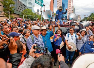 CNTE ahoga a la CDMX y rechaza plan del gobierno