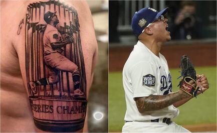 Padre de Julio Urias inmortaliza festejo de su hijo en la Serie Mundial