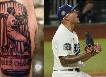 Padre de Julio Urias inmortaliza festejo de su hijo en la Serie Mundial