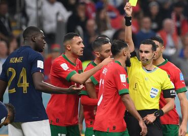 Marruecos protesta contra el arbitraje del mexicano César Ramos en la semifinal vs Francia