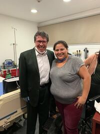 Gracias al Santo Niño de Atocha, senadora está fuera de peligro: Monreal