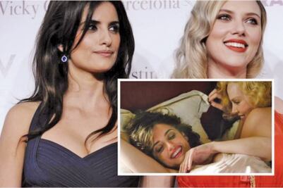 Penélope recuerda sus besos lésbicos  