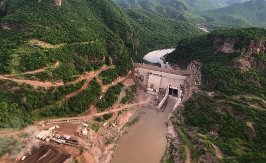 The constructoin of the Los Pilares dam started in 2013 - Photo: File photo/INAH Sonora