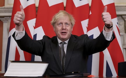 "Es un día increíble", dice Boris Johnson sobre la entrada en vigor del Brexit