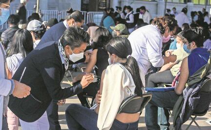 Anuncian segunda dosis de vacuna Covid-19 para 15-17 años